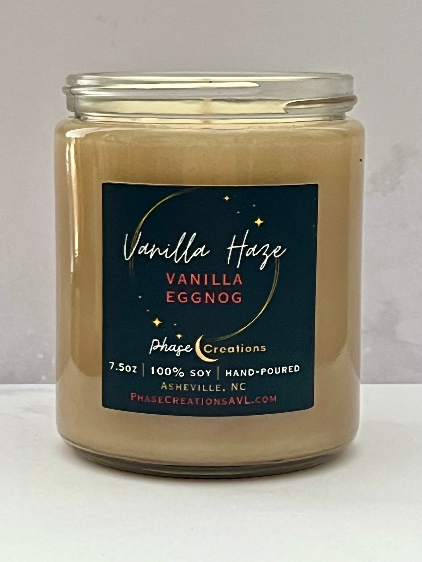 VANILLA HAZE ~ Vanilla Eggnog | Hand-poured Premium Soy Candle
