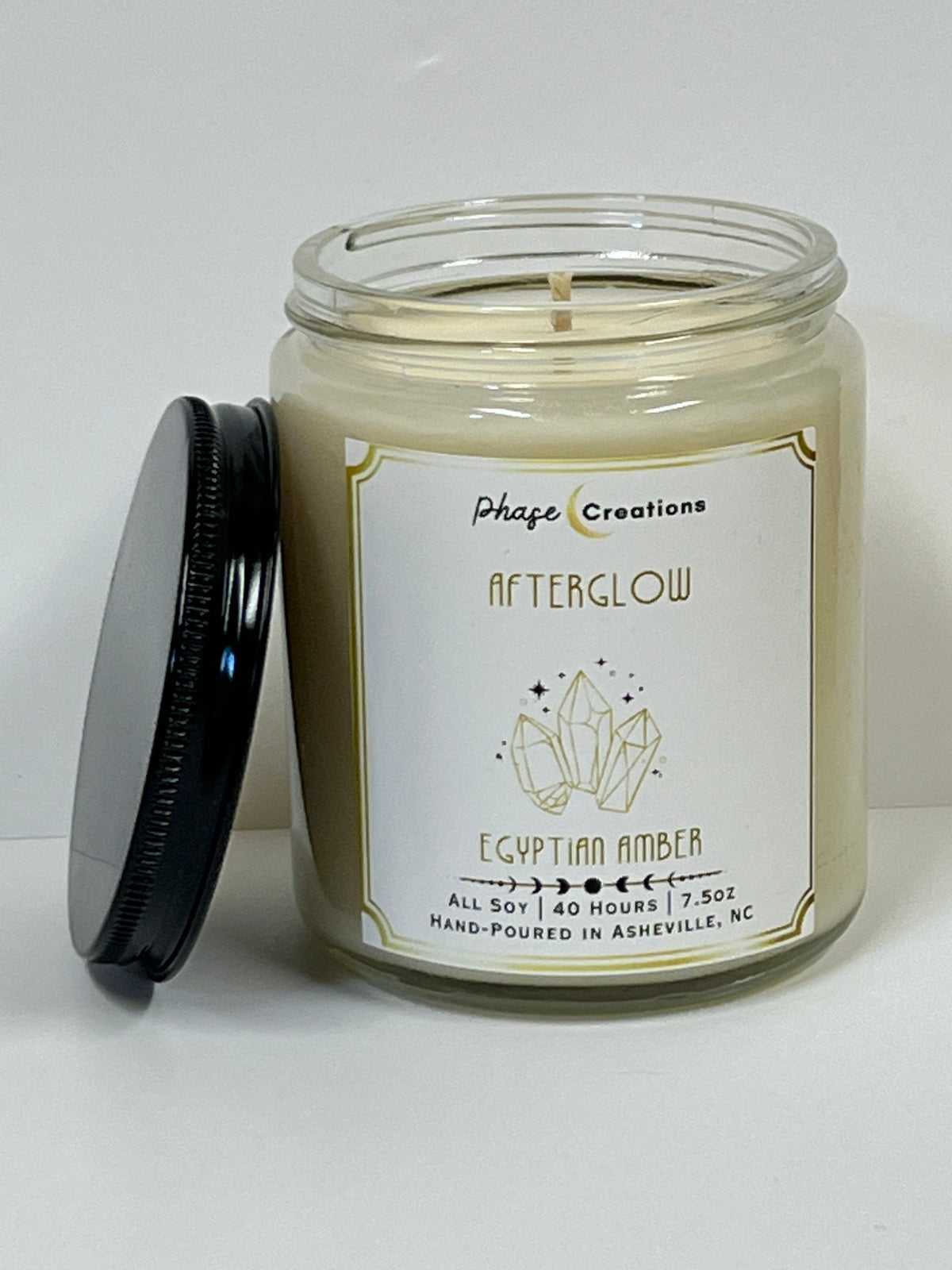 AFTERGLOW ~ Egyptian Amber | 40 Hour ~ Hand-poured premium Soy Candle