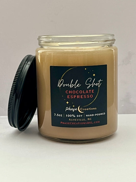 DOUBLE SHOT ~ Chocolate Espresso | Hand-poured Premium Soy Candle