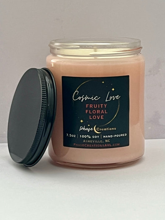 COSMIC LOVE ~ Fruity Floral Love | Hand-poured Premium Soy Candle