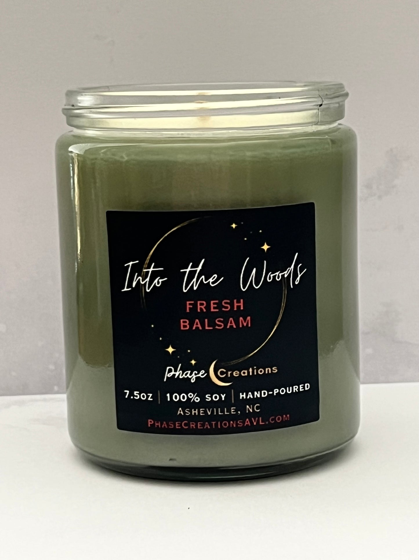 INTO THE WOODS ~ Fresh Balsam | Hand-poured Premium Soy Candle