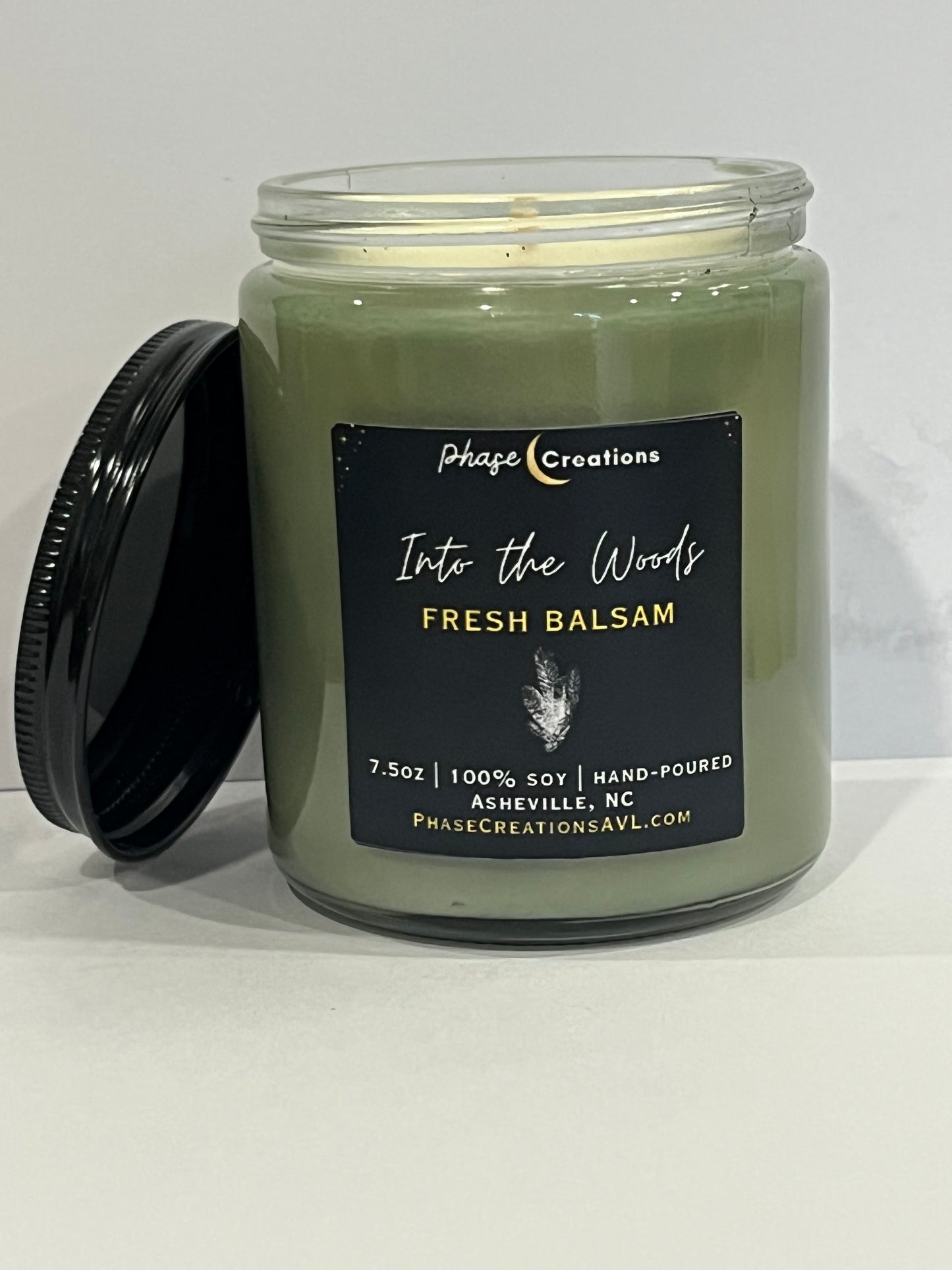 INTO THE WOODS ~ Fresh Balsam | Hand-poured Premium Soy Candle