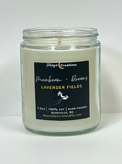 MOONBEAM + DREAMS ~ Lavender Fields | Hand-poured Premium Soy Candle