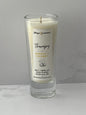 THERAPY ~ Bamboo + Coconut | Hand-poured Premium Soy Shot Glass Candle