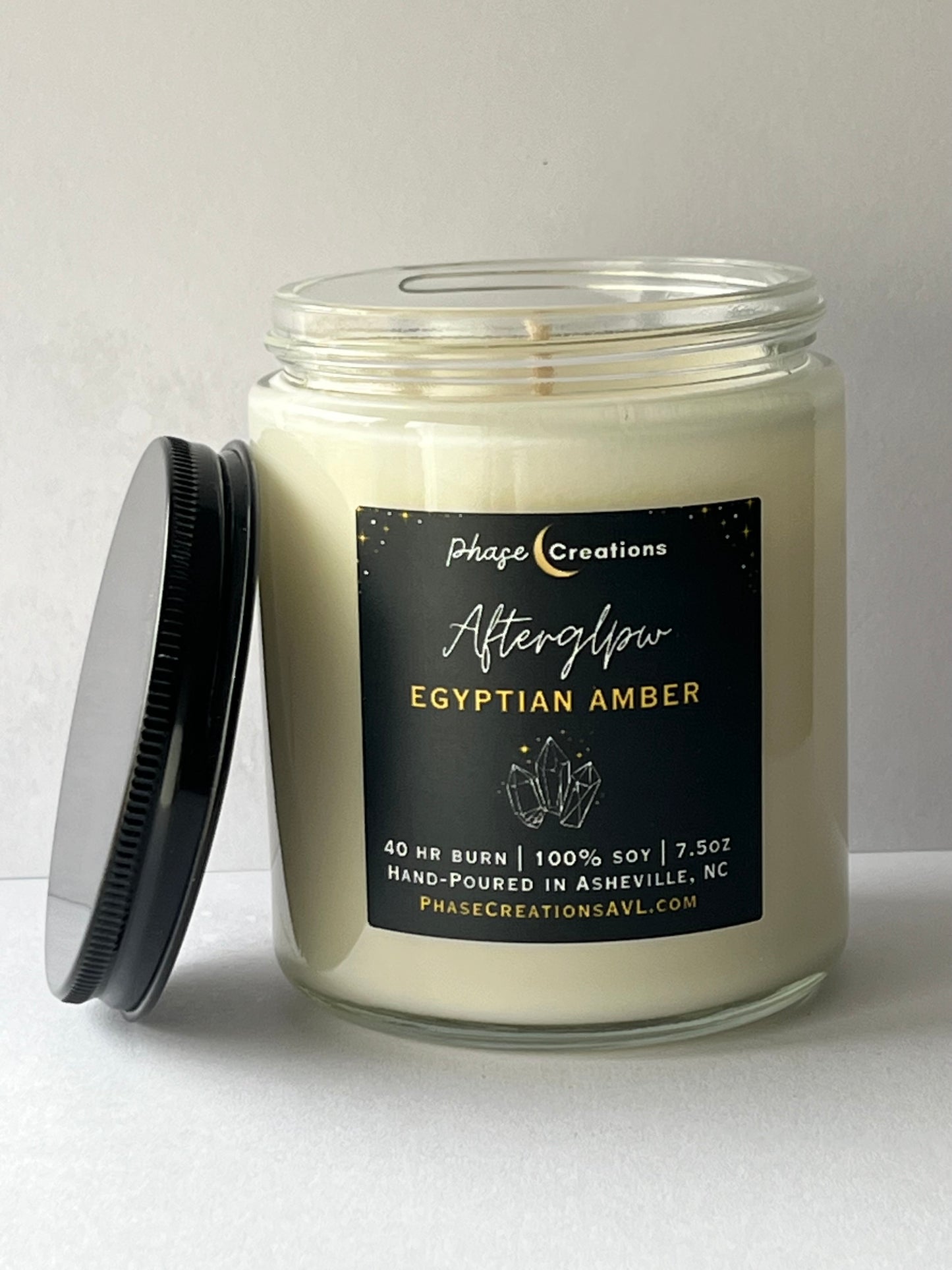 AFTERGLOW ~ Egyptian Amber | Hand-poured Premium Soy Candle