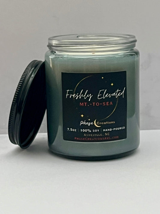 FRESHLY ELEVATED ~ MT-to-Sea | Hand-poured Premium Soy Candle