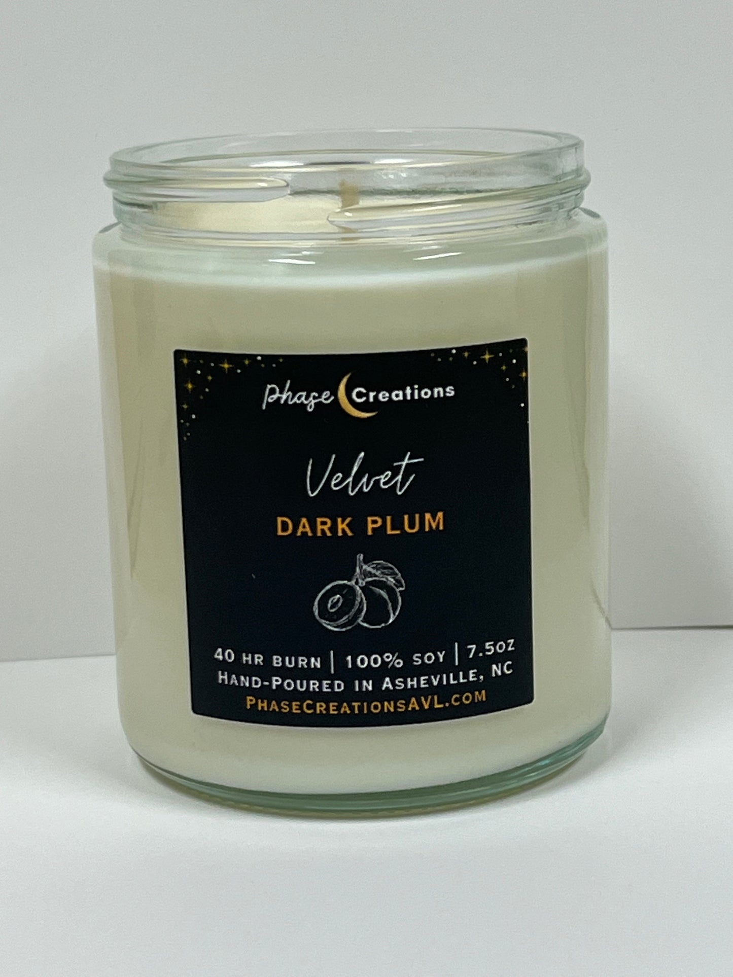 VELVET ~ Dark Plum | Hand-poured Premium Soy Candle