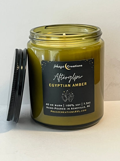 AFTERGLOW ~ Egyptian Amber | Hand-poured Premium Soy Candle