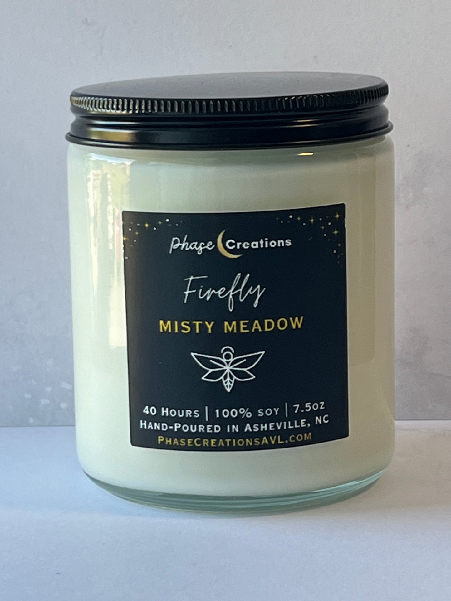 FIREFLY ~ Misty Meadow | 40 Hour ~ Hand-poured premium Soy Candle