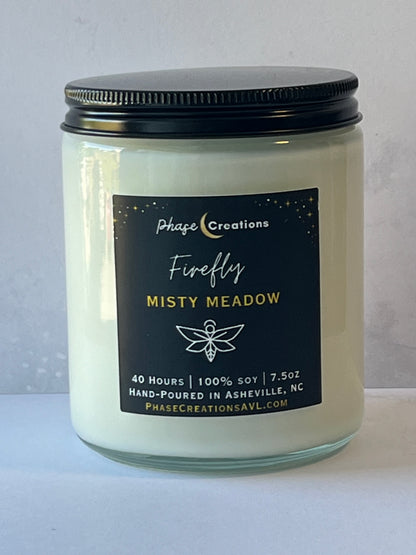 FIREFLY ~ Misty Meadow | 40 Hour ~ Hand-poured premium Soy Candle