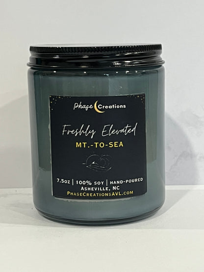 FRESHLY ELEVATED ~ MT-to-Sea | Hand-poured Premium Soy Candle