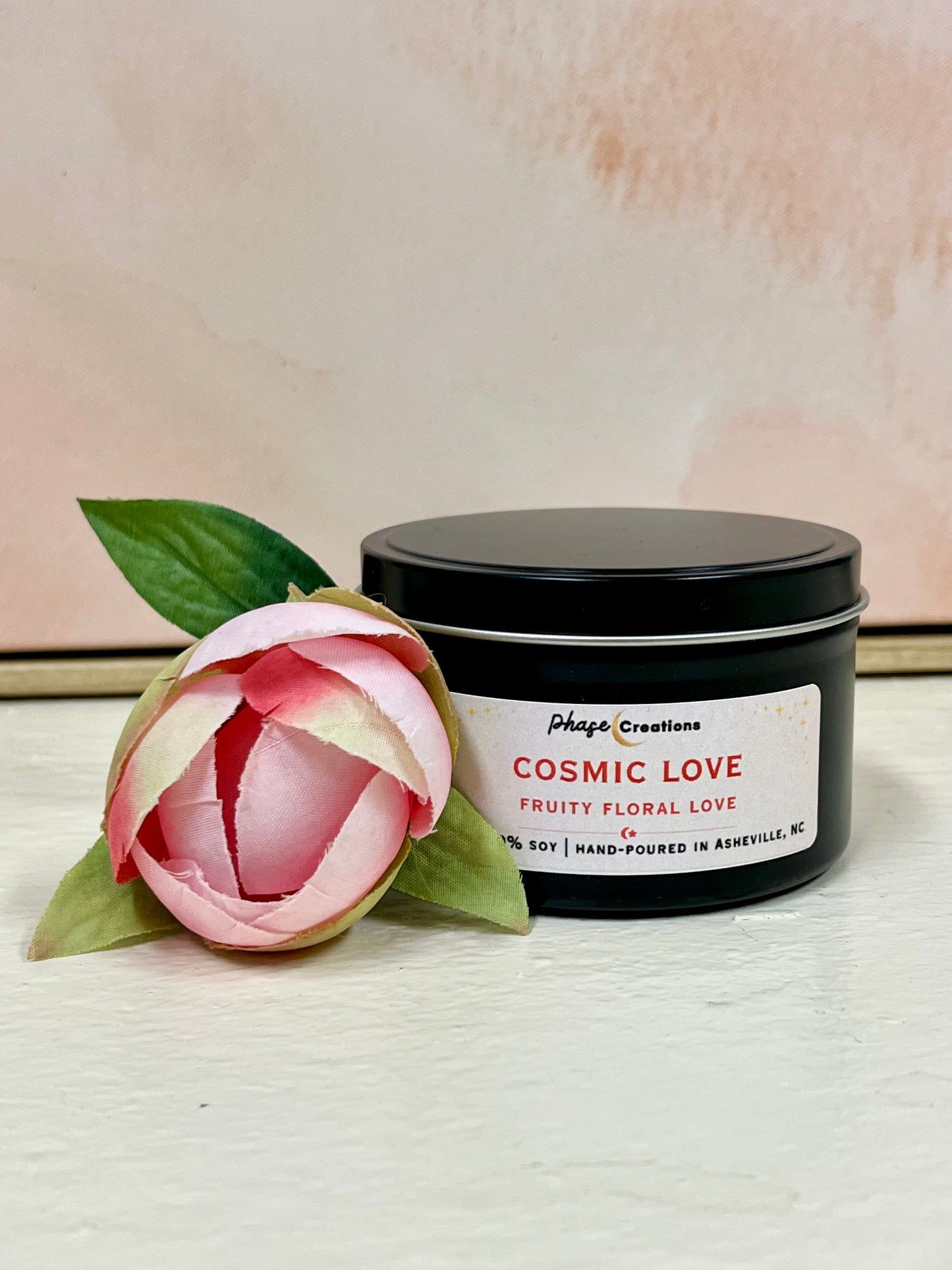 COSMIC LOVE ~ Fruity Floral Love Scent | Hand-poured Premium Soy Candle