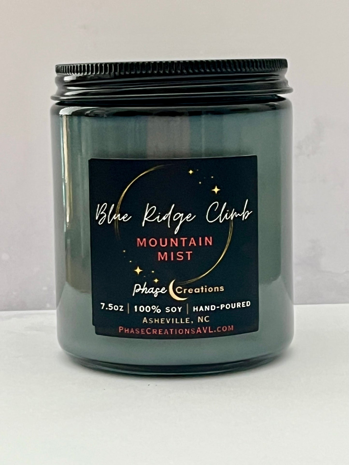 BLUE RIDGE CLIMB ~ Mountain Mist | Hand-poured Premium Soy Candle