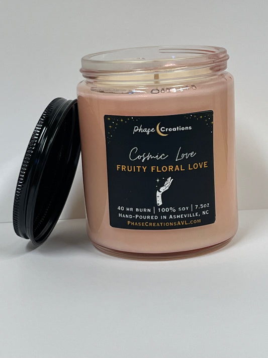 COSMIC LOVE ~ Fruity Floral Love | Hand-poured Premium Soy Candle
