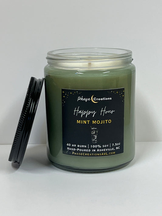 HAPPY HOUR ~ Mint Mojito | Hand-poured Premium Soy Candle