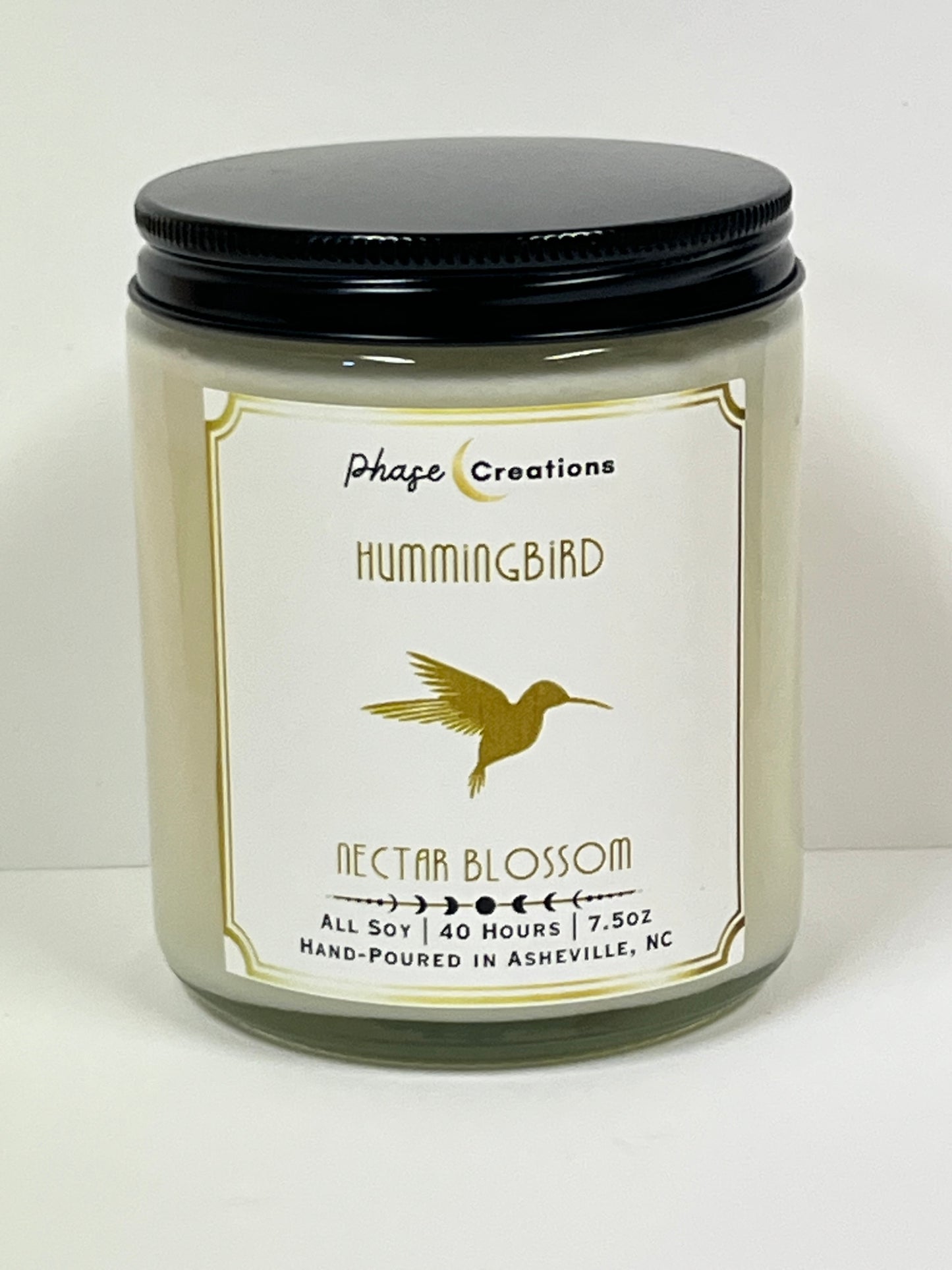 HUMMINGBIRD ~ Nectar Blossom | 40 Hour ~ Hand-poured premium Soy Candle