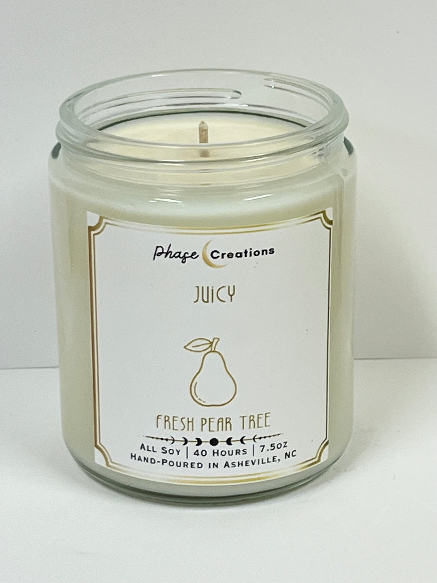 JUICY ~ Fresh Pear Tree | 40 Hour ~ Hand-poured premium Soy Candle