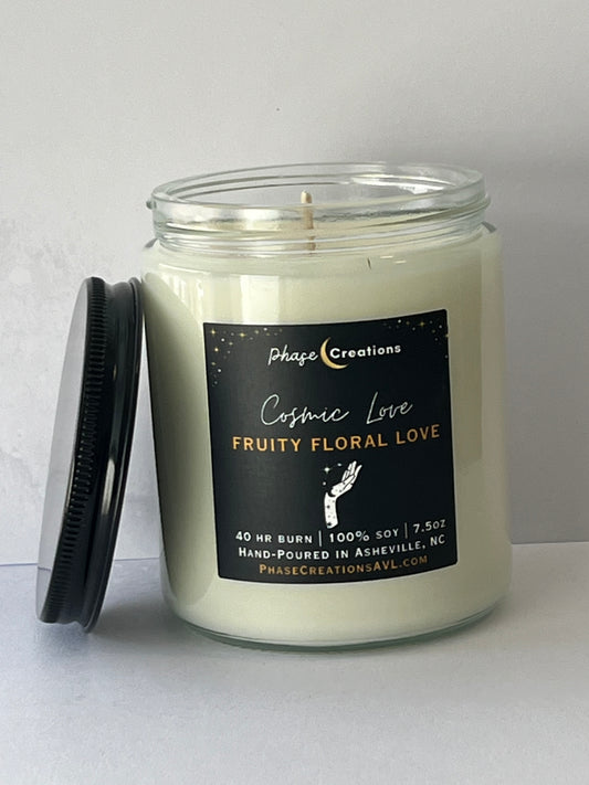 COSMIC LOVE ~ Fruity Floral Love | Hand-poured Premium Soy Candle