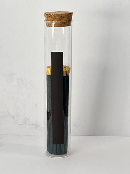 Yellow Tip + Black Matches - 4”