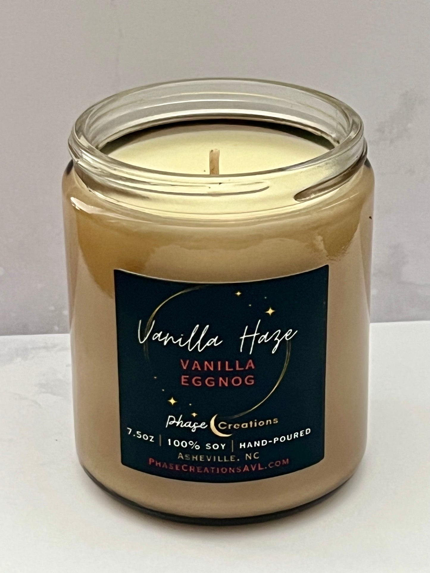 VANILLA HAZE ~ Vanilla Eggnog | Hand-poured Premium Soy Candle
