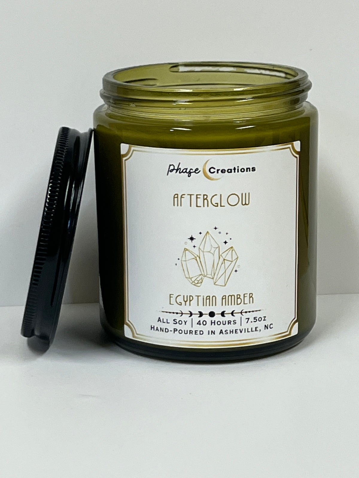 AFTERGLOW ~ Egyptian Amber | 40 Hour ~ Hand-poured Premium Soy Candle