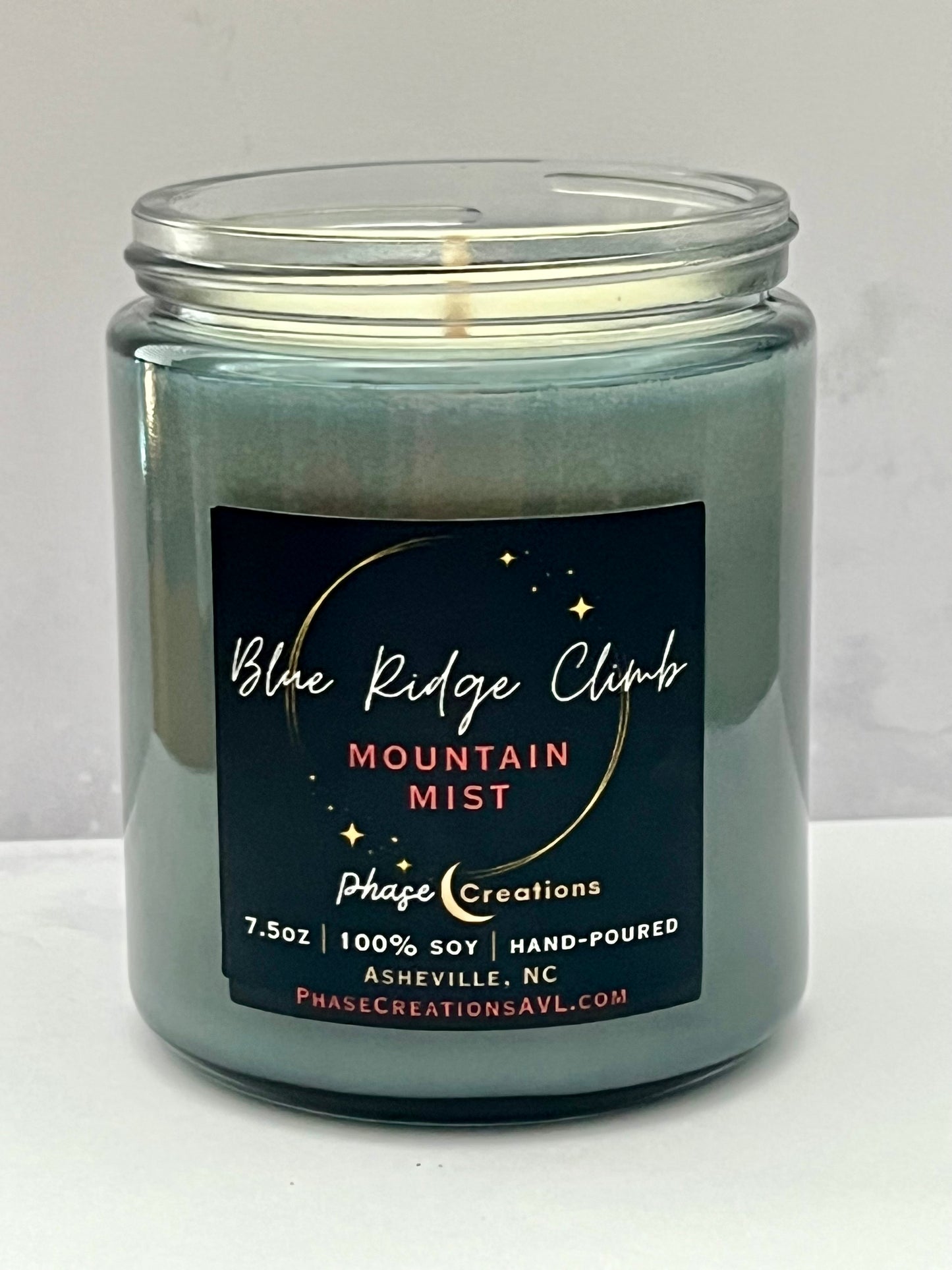 BLUE RIDGE CLIMB ~ Mountain Mist | Hand-poured Premium Soy Candle
