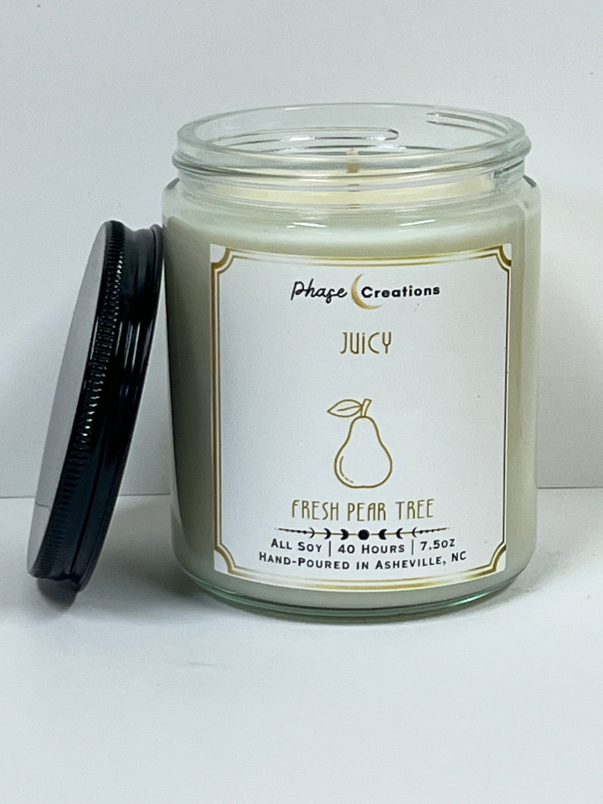 JUICY ~ Fresh Pear Tree | 40 Hour ~ Hand-poured premium Soy Candle