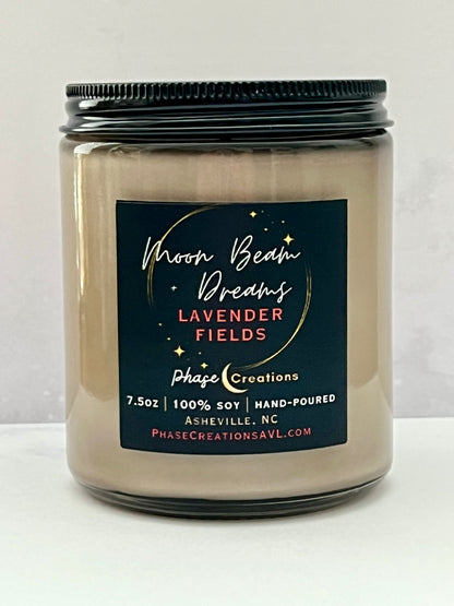 MOONBEAM + DREAMS ~ Lavender Fields | Hand-poured Premium Soy Candle