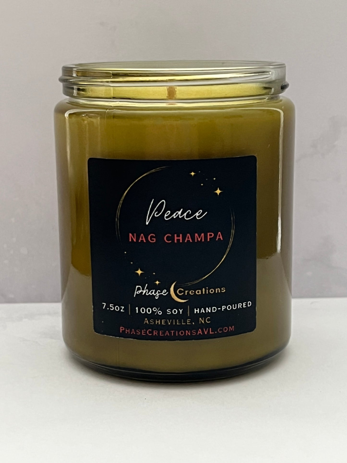 PEACE ~ Nag Champa | Hand-poured Premium Soy Candle
