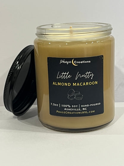 LITTLE NUTTY ~ Almond Macaroon | Hand-poured Premium Soy Candle