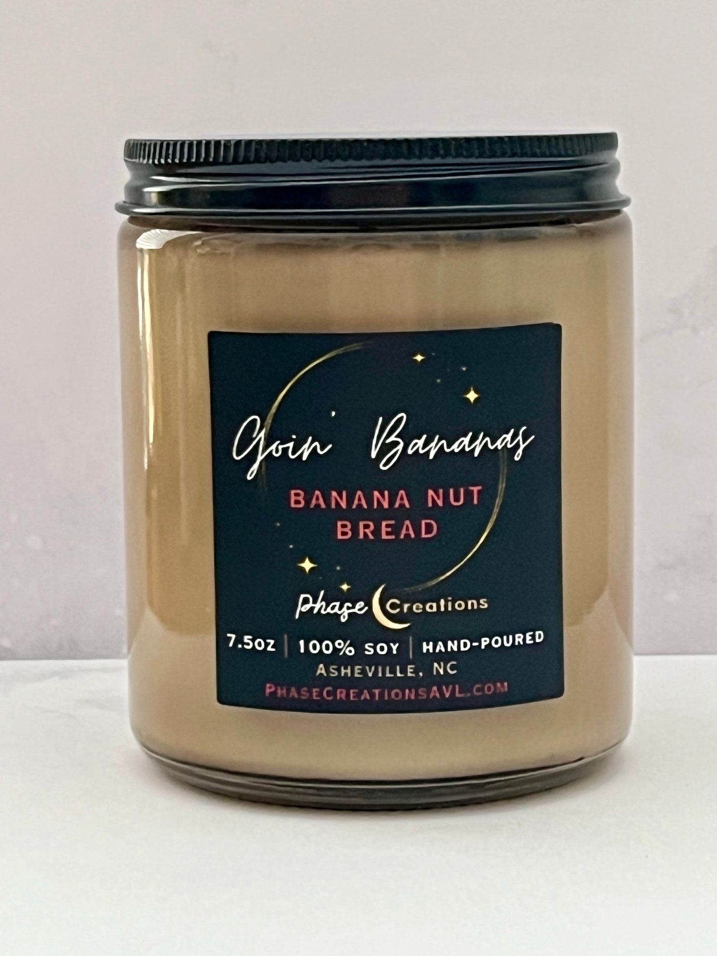 GOIN’ BANANAS ~ Banana Nut Bread | Hand-poured Premium Soy Candle