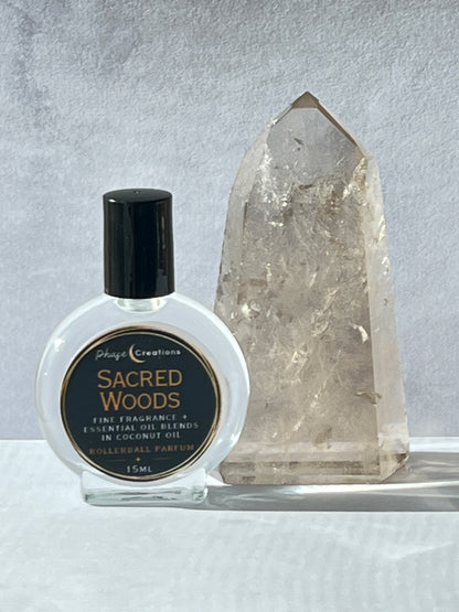 SACRED WOODS | Rollerball Parfum | Fine Fragrance Oil Blend
