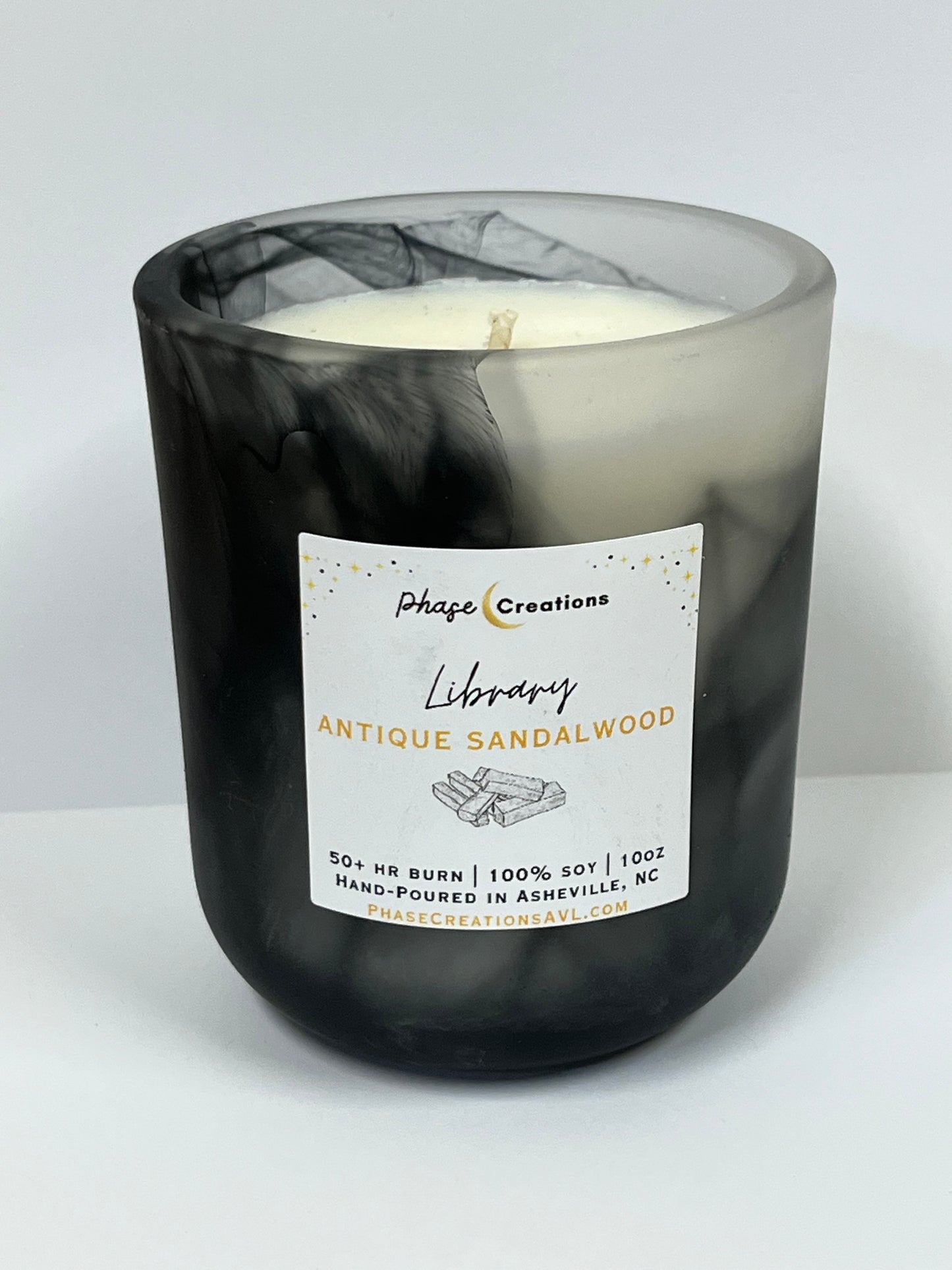 LIBRARY ~ Antique Sandalwood ~ | Hand-poured Premium Soy Candle