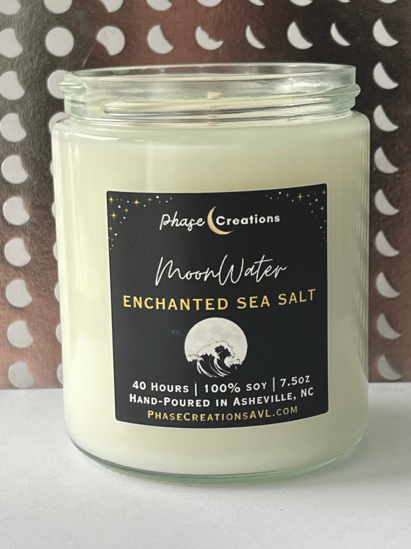 MOON WATER ~ Enchanted Sea Salt | Hand-poured Premium Soy Candle