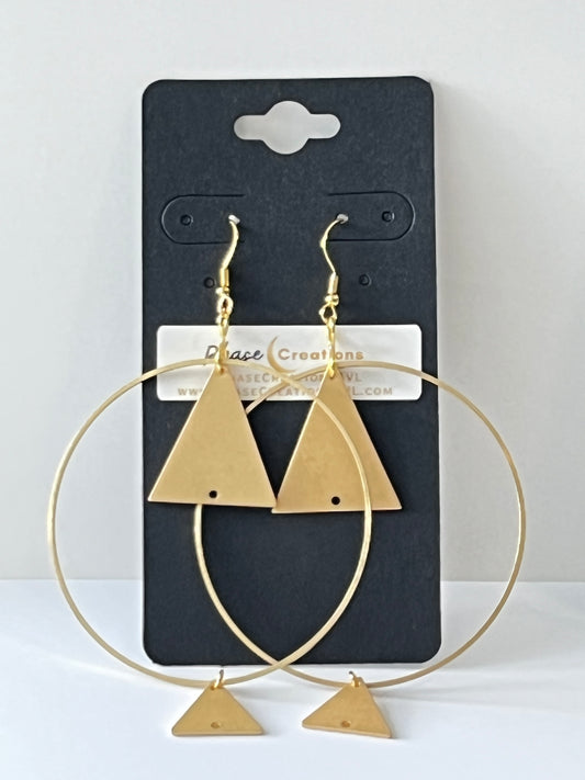 MOUNTAIN HIGH LARGE HOOP-DANGLE | Earrings