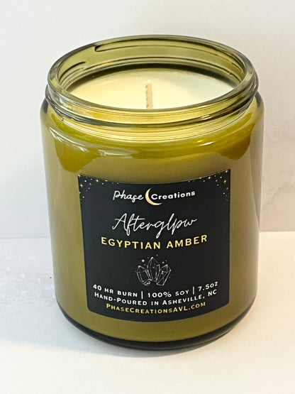 AFTERGLOW ~ Egyptian Amber | Hand-poured Premium Soy Candle