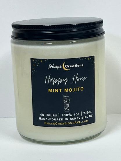 HAPPY HOUR ~ Mint Mojito | Hand-poured Premium Soy Candle