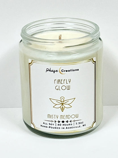 FIREFLY ~ Misty Meadow | 40 Hour ~ Hand-poured premium Soy Candle