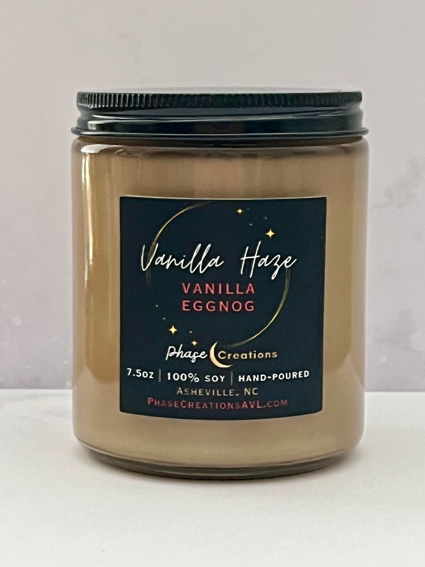 VANILLA HAZE ~ Vanilla Eggnog | Hand-poured Premium Soy Candle