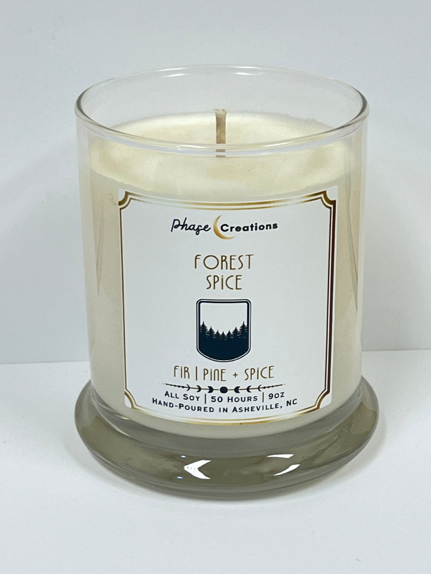 FOREST SPICE ~ Fir | Pine + Spice | 50 Hour ~ Hand-poured premium Soy Candle