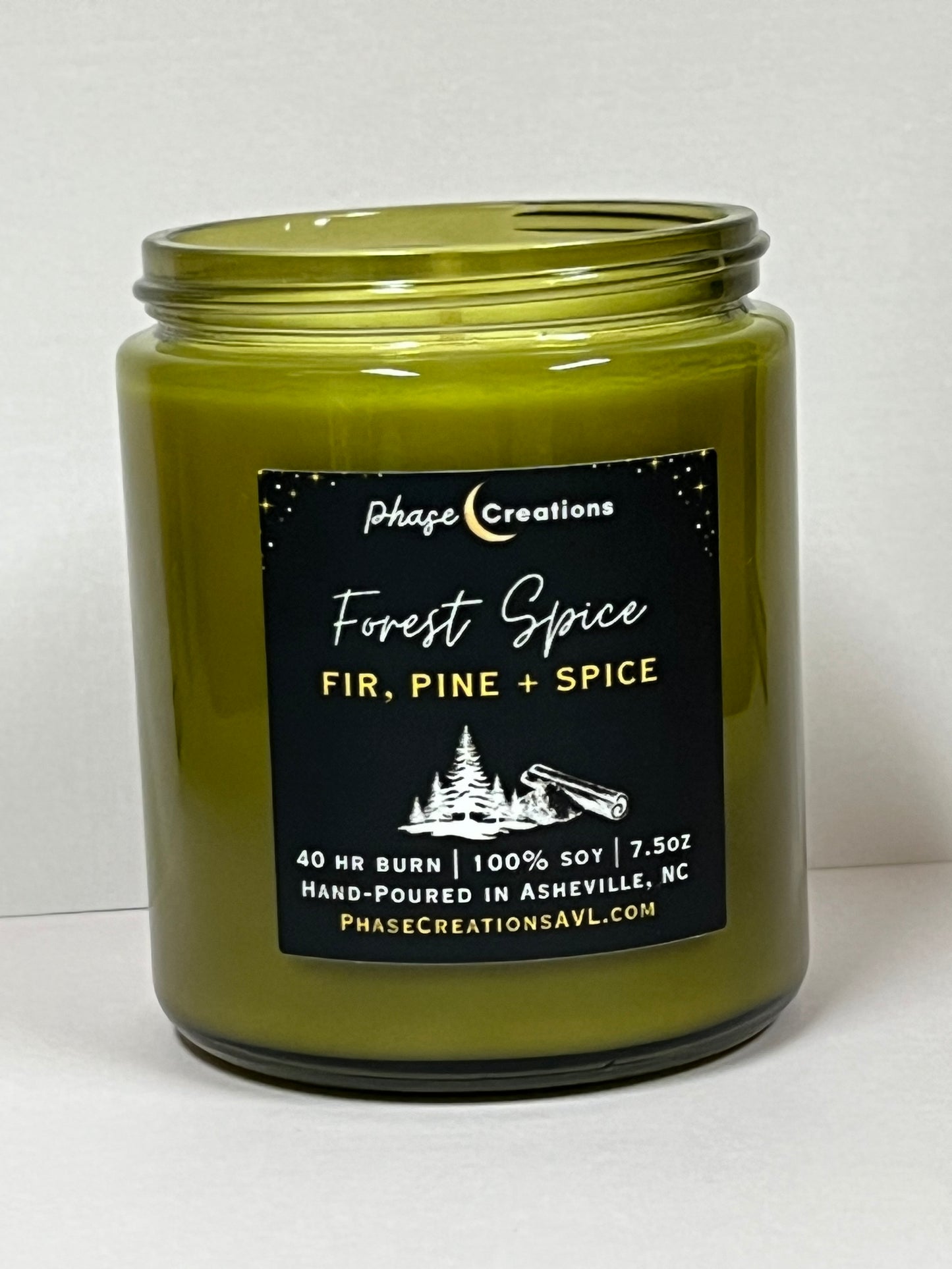 FOREST SPICE ~ Fire, Pine + Spice | Hand-poured Premium Soy Candle