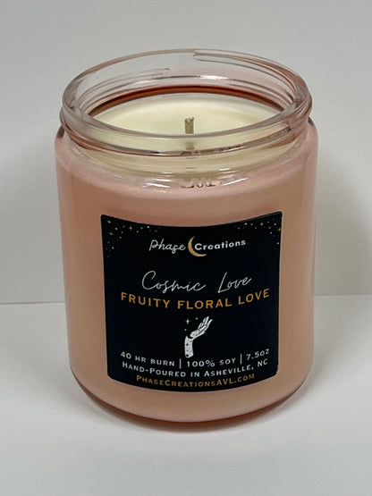 COSMIC LOVE ~ Fruity Floral Love | Hand-poured Premium Soy Candle