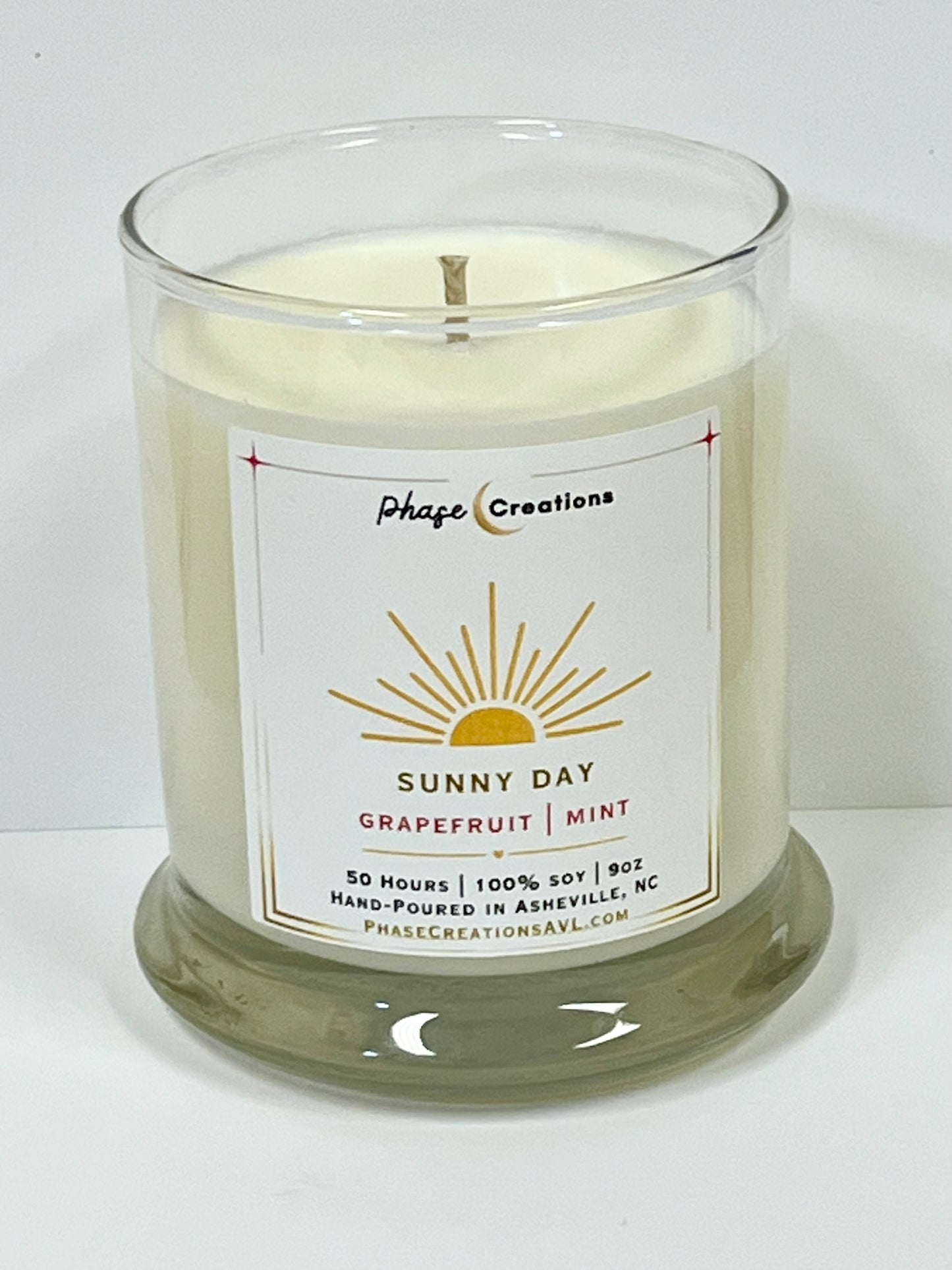 SUNNY DAY ~ Grapefruit + Mint | Hand-poured Premium Soy Candle
