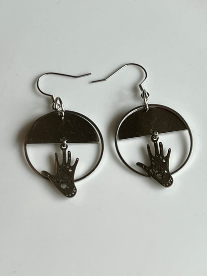 MYSTIC HAND DANGLES (SS)| Earrings