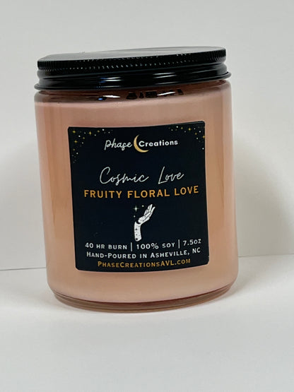 COSMIC LOVE ~ Fruity Floral Love | Hand-poured Premium Soy Candle