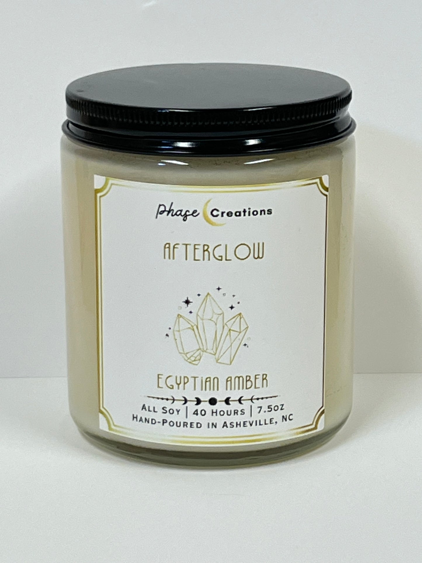 AFTERGLOW ~ Egyptian Amber | 40 Hour ~ Hand-poured premium Soy Candle