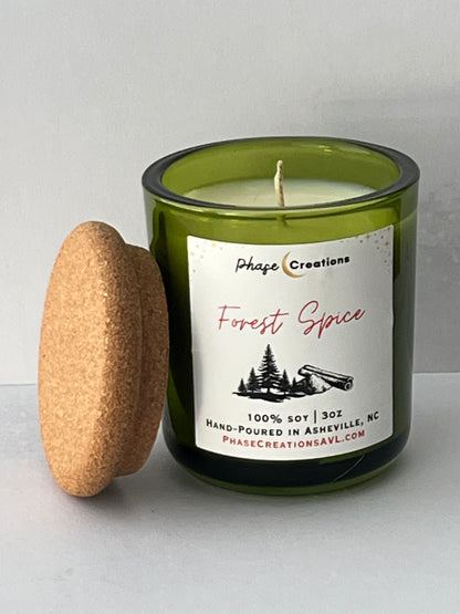 FOREST SPICE ~ Fire, Pine + Spice | Hand-poured Premium Soy Candle