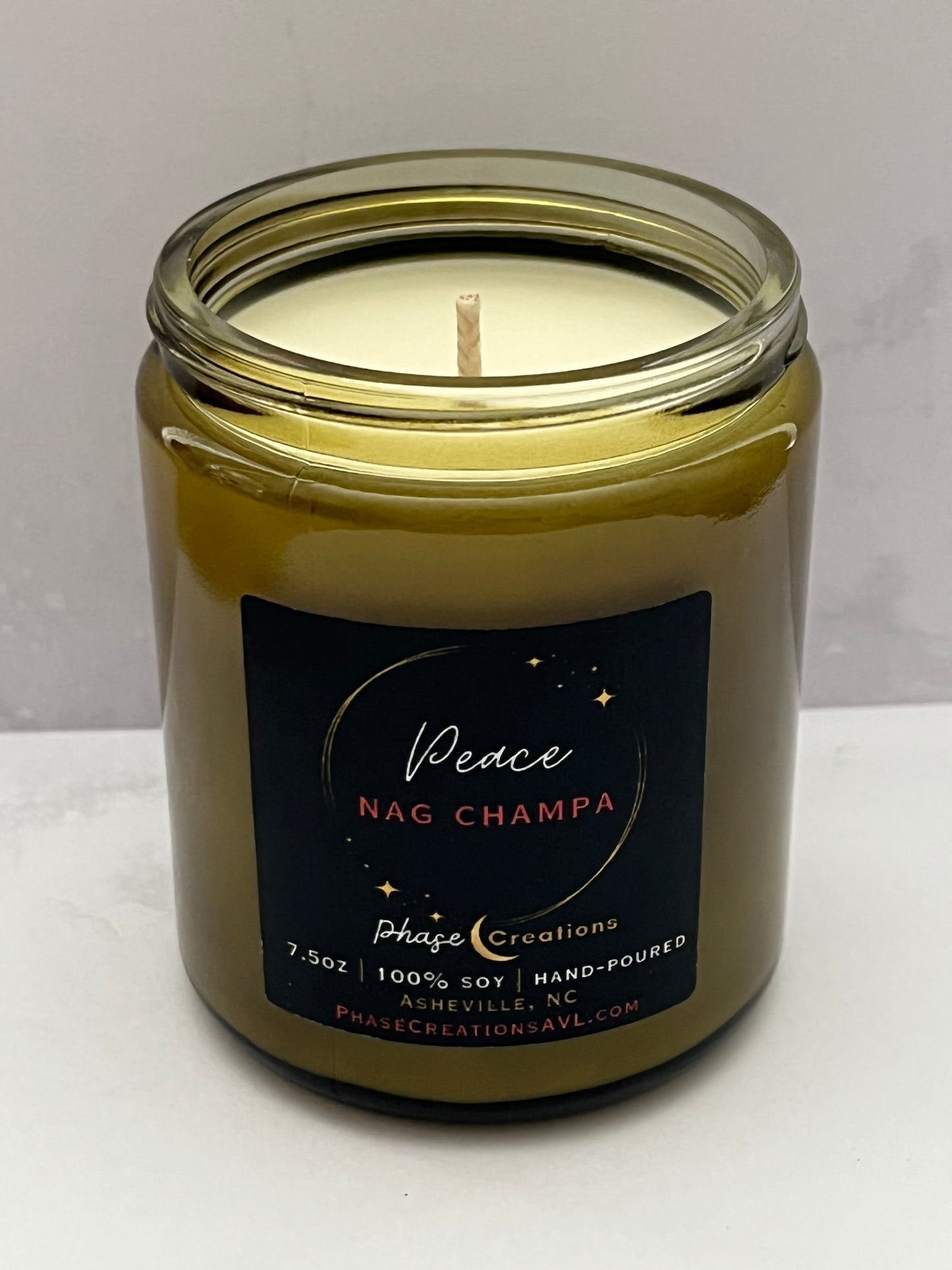 PEACE ~ Nag Champa | Hand-poured Premium Soy Candle