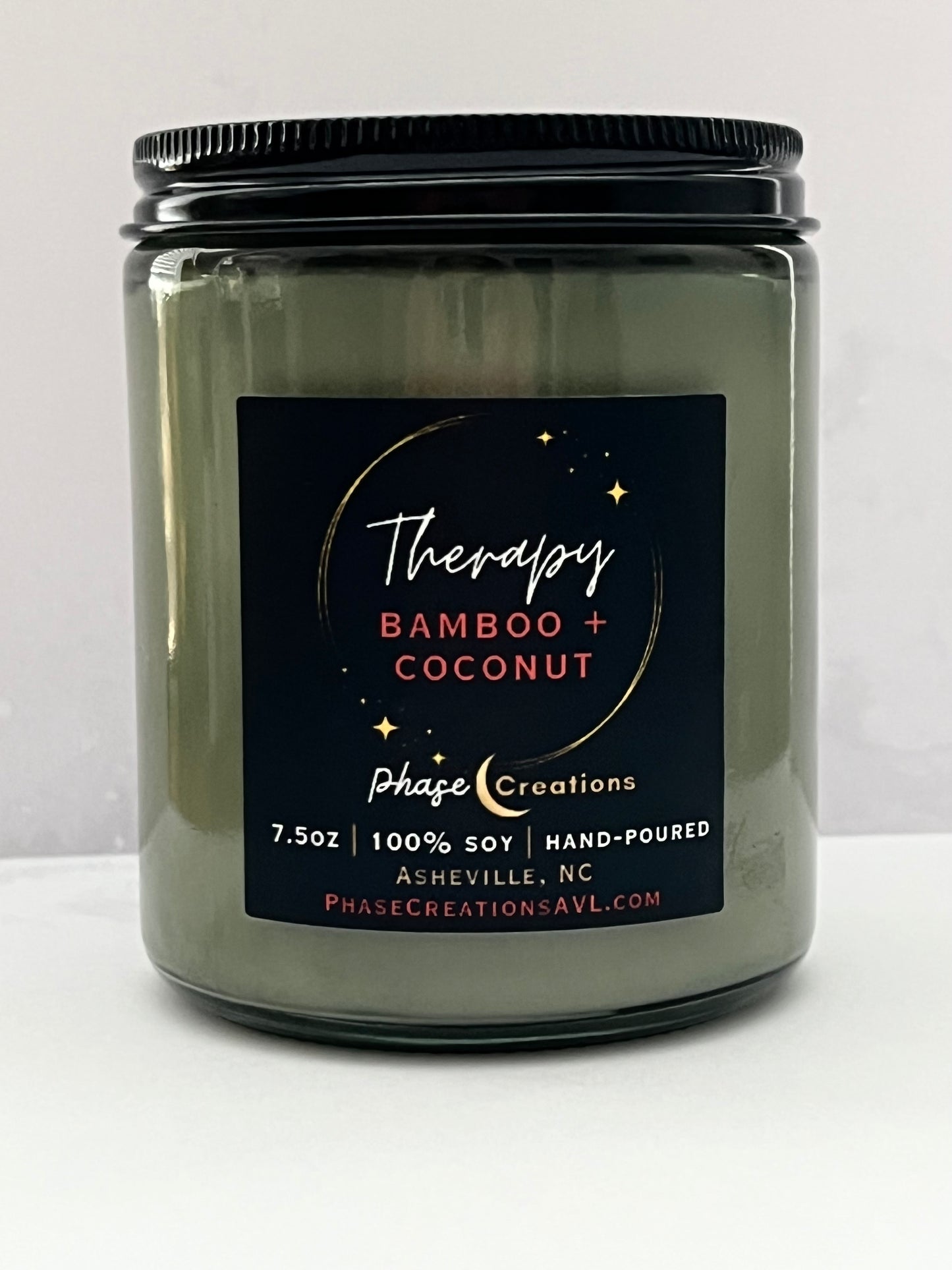 THERAPY ~ Bamboo + Coconut | Hand-poured Premium Soy Candle