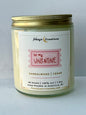 Valentine’s Candle | BE MY VALENTINE ~ Sandalwood + Cedar | Hand-poured Premium Soy Candle